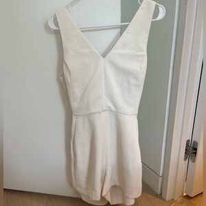 Wilfred crème romper. Size 4